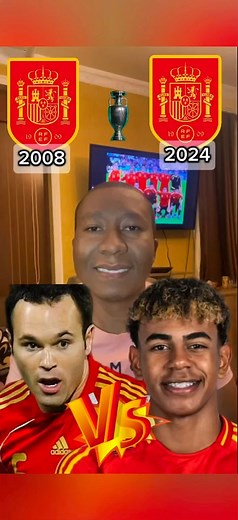 España Euro 2008 vs Euro 2024. | Cesar Sports