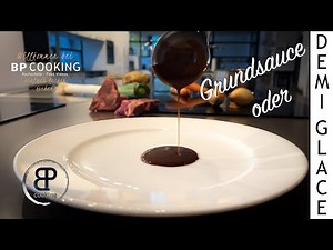 Basic sauce or demi-glace - the mother of all sauces that every amateur and professional cook mus...