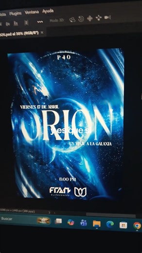 ¿Que pasaría si Rauw Alejandro hace una fiesta? #rauwalejandro #photoshop #poster #diseñografico