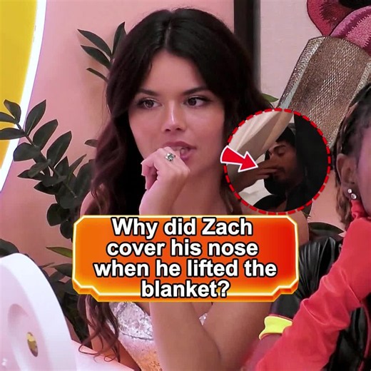 Why did Zach cover his nose when he lifted the blanket? It seems no one considered that Alannah might be the messiest girl.#LoveIsland#LoveIslandUSA#TikTokConfessionalContest#Alannah#fyp