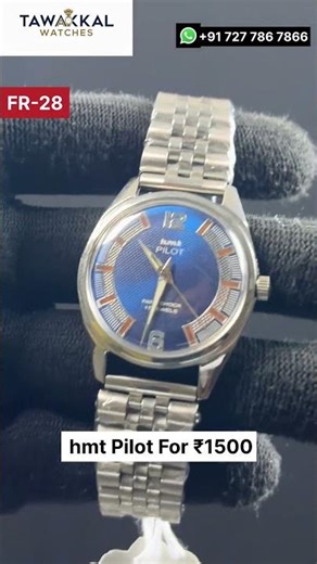 HMT Pilot – The Legend That Never Fades ⌚ #youtubeshorts #luxurywatches