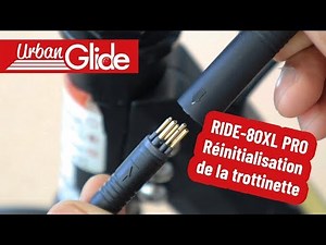 RIDE-80XL PRO : Réinitialisation de la trottinette RIDE-80XL PRO
