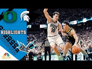 Oregon vs. Michigan State | COLLEGE BASKETBALL HIGHLIGHTS | 2/8/25 | NBC Sports