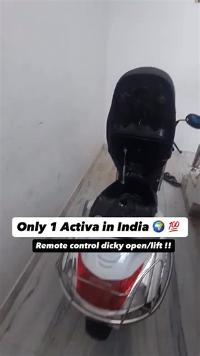 Praveen Patel on Instagram: "Activa fully remote control dicky open ll #pali #creta #rajasthan #viralvídeo #remotecontrol"