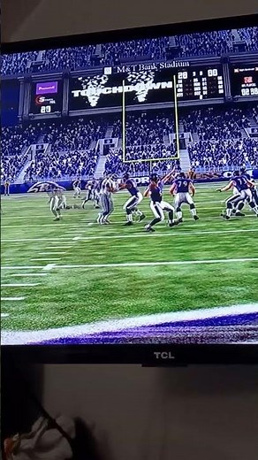 Crazy madden 11 touchdown
