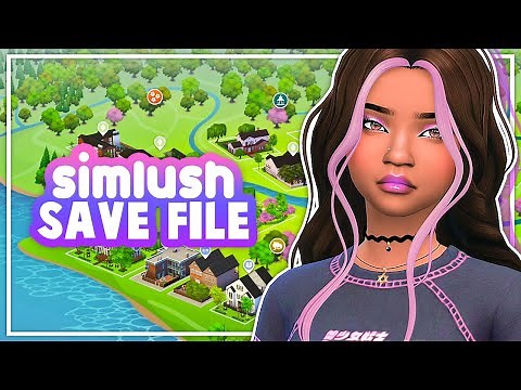enjoy the sims 4 again with this save file🌼 MUST HAVE!