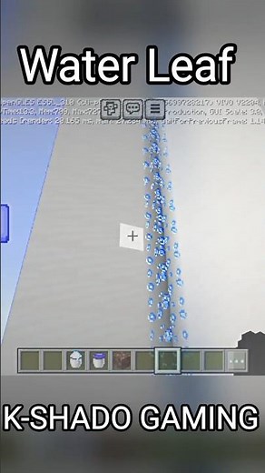 Minecraft Invisible Water List #minecraft #viral