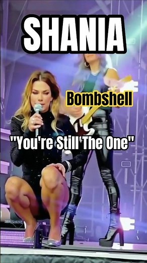 Shania Twain's Stunning legs Performing "You're Still The One" LIVE!