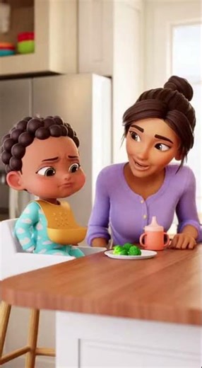 Baby Refuses to Eat Veggies 😢 | Funny Toddler Story | Kids Cartoon USA