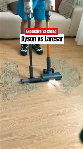 Expensive Vs Cheap Vacuum Comparison / Dyson vs Laresar vacuum
