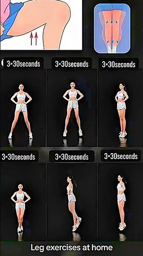 leg exercises at home 🍃🍃 #leg #legexercise #shorts #slimlegsworkout #exercise #shorts #workout