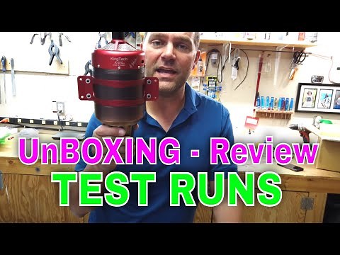 KINGTECH 210 G4 MICRO TURBINE - Unboxing, Test Run, Auto Restart Test, Review