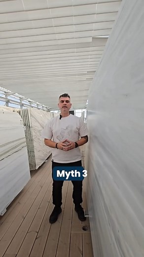 4.4K views · 89 reactions | Myths vs facts about marble ✨ Not...