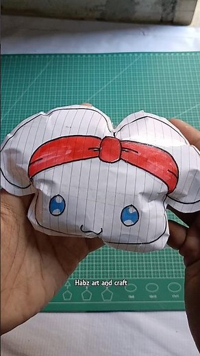 How to make a paper Squishy Cinnamoroll #gift #squishy #papersquishy #cinnamoroll #satisfying #diy