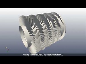 SC22: Virtual Certification of Gas Turbine Engines – Visualizing the DLR Rig250 Compressor