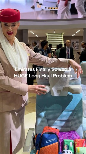 Emirates U-Dream Headrest Solves a HUGE Long Haul Problem