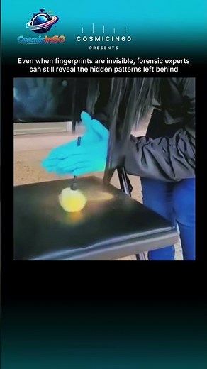 Investigators Can Reveal Fingerprints You Can’t Even See 🕵️‍♂️