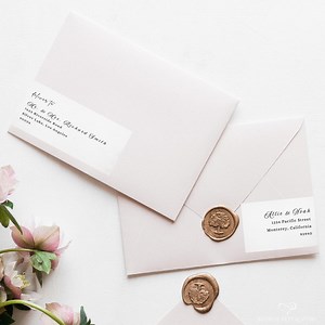 Editable Canva Wedding Guest Address Labels, Wrap Around Address Labels Template for Wedding Invitations, Printable Wedding Guest Labels - Etsy Australia