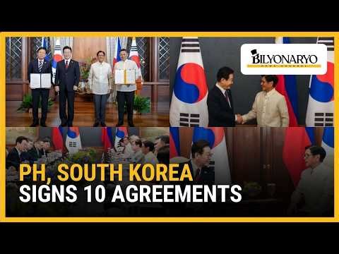 PH, South Korea signs 10 agreements | The Daily Dish