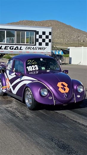 Eric's Alcohol VW @ Street Legal Dragway mar 2026