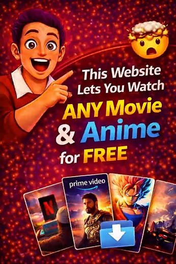 This Website Lets You Watch ANY Movie & Anime for FREE 🤯