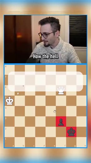 THE EASIEST WAY TO SAVE BORDERLINE QUEEN VS PAWN ENDGAMES! #chess | Checkmate Zone