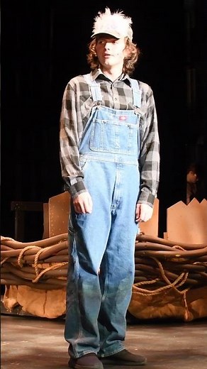 Iola High School's Logan Belknap sings "Different" from "Honk, Jr."
