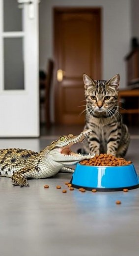 Wait... Is That Crocodile Eating MY Food? You Won't Believe This Wild Encounter