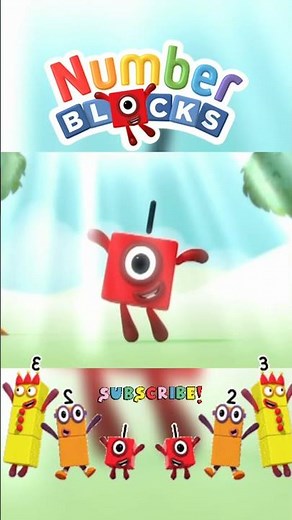 Numberblock 1... enjoying in sun 🌞 #numberblocks #kids