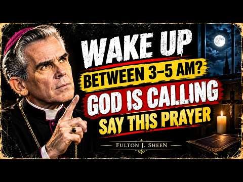 If You Wake Up Between 3am - 5am SAY This Powerful Prayer | Fulton J. Sheen