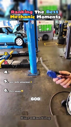 Ranking The Best Mechanic Moments #mechanic #funnymoments #carrepair
