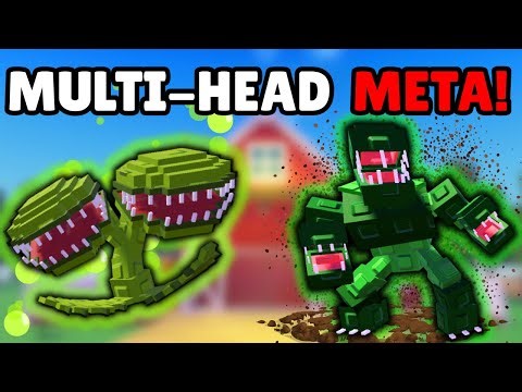 Our MULTI-HEADED TEAM BROKE Garden Tower Defense!