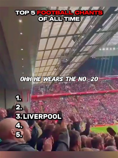 Top 5 Iconic Football Chants That Ignite Passion