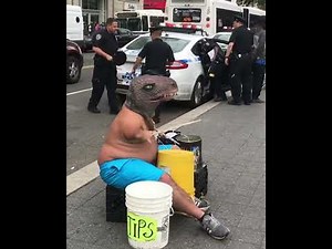 T-Rex Drummer Sighting in New York