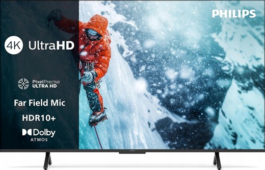 Telewizor Smart TV 55" Philips 55PUS7200 4K HDR10+ DVB-T2 HEVC TitanOS