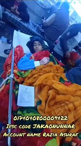 139K views · 340 reactions | 0174040800009422 Ifsc code JAKA0NUNNAR Account name Razia Ashraf Contact number 70068 22901 Razia Ashraf is suffering from tomar presently at pgi chandigarh needs financial help they are 4sister and father is daily labour plz share and donate to save your akhira | Unknown Kashmiri | Facebook