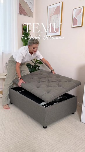 Black Friday Deals: Ottoman Folding Bed from Temu US