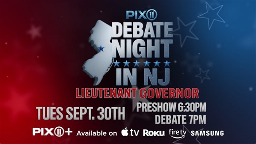 How to watch PIX11's NJ Lieutenant Governor's Debate