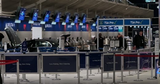 Driver crashes into Detroit Metro Airport's McNamara Terminal