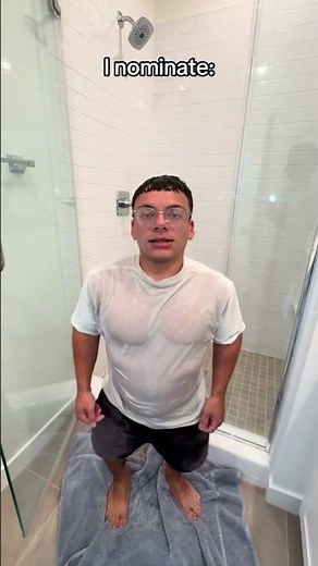 Doing the white t shirt challenge 😭 #viral