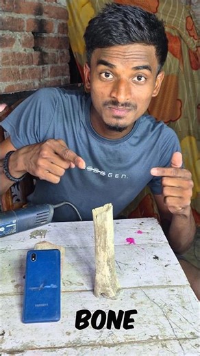 Grinder Paper Vs Bone Groud #mrdirecttvexperiment