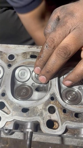 ￼ "Why your engine has no compression 🛠️ #ValveLapping"