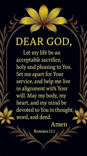 Powerful prayer of consecration to God