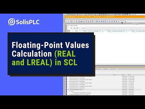 PLC Floating Point Data Types - Understanding & Fixing Code in TIA Portal Siemens S7-1200 PLC