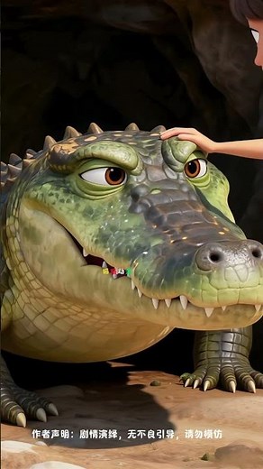 Alligator misses home #2d #animation #cartoon