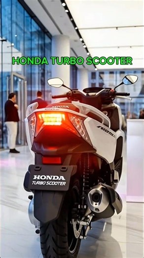 2026 Honda Turbo Scooter REVEALED 😱 The Fastest Future Scooter You Must See!