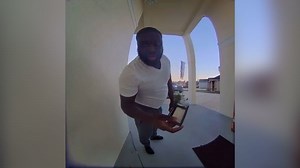 Security cam footage shows man return lost wallet