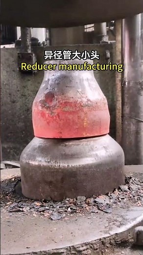 Manufacturing process of concentric reducers #concentricreducers #steelpipes #fitting