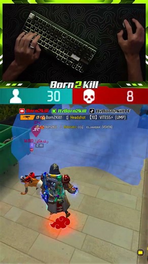 [B2K #Shorts] The King is here 👑 #freefire #ff