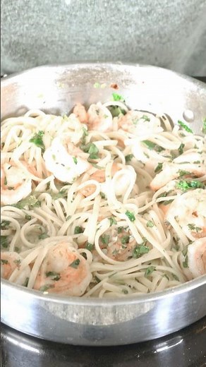 How to Make The Ultimate Shrimp Scampi 🍝 #shorts